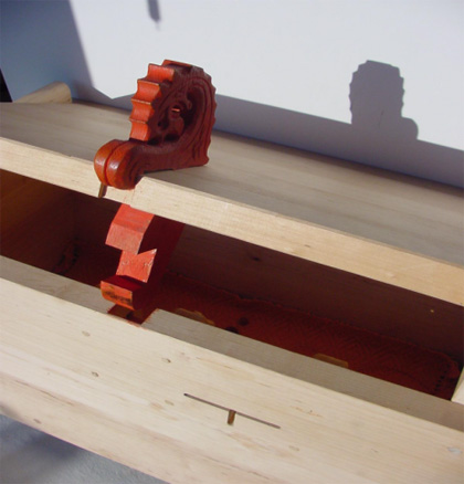 Wooden chest with lock deals